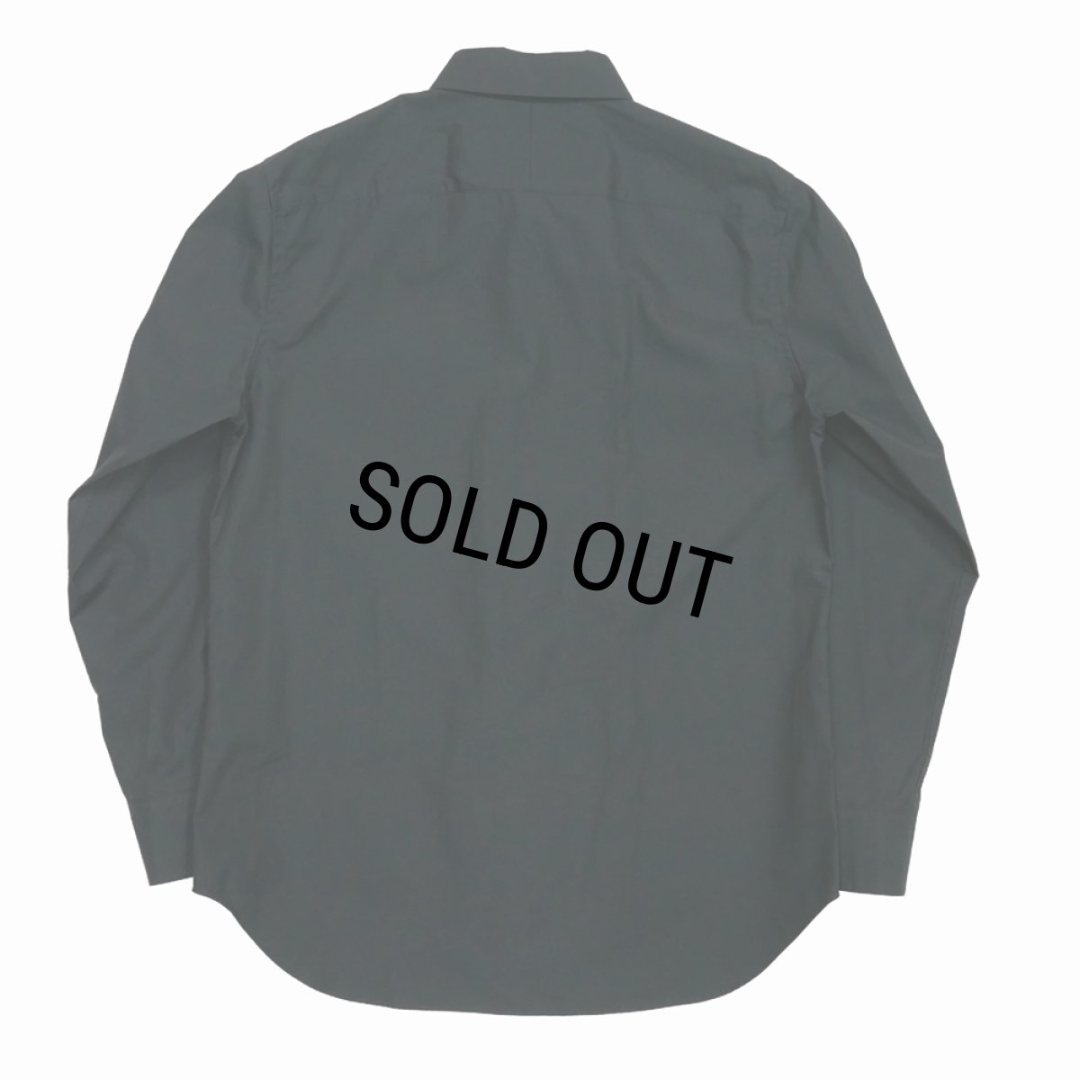 画像2: 【50%OFF】DAIRIKU/Dress L-S Shirt（Black）［ドレスシャツ-23秋冬］ (2)