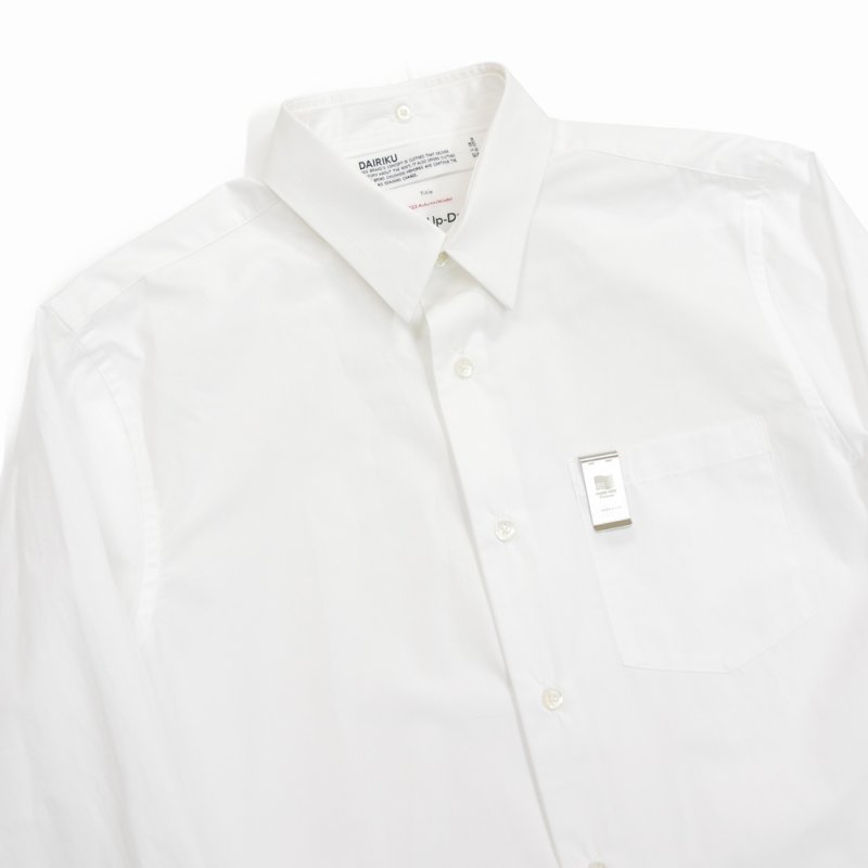 画像3: DAIRIKU/Dress L-S Shirt（White） 【40%OFF】［ドレスシャツ-23秋冬］