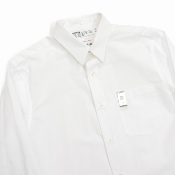 画像3: DAIRIKU/Dress L-S Shirt（White） 【30%OFF】［ドレスシャツ-23秋冬］