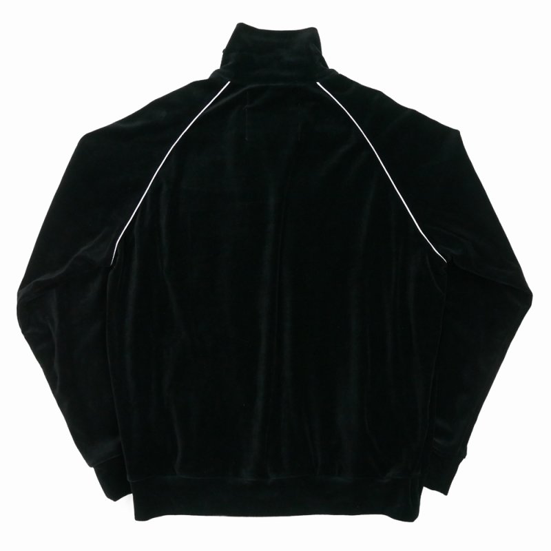 画像2: DAIRIKU/Velour Track Jacket（Black）［ベロアトラックJKT-23秋冬］