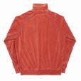 画像2: DAIRIKU/Velour Track Jacket（Orange） 【30%OFF】［ベロアトラックJKT-23秋冬］ (2)