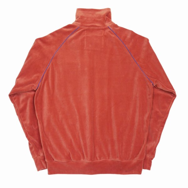 画像2: DAIRIKU/Velour Track Jacket（Orange） 【30%OFF】［ベロアトラックJKT-23秋冬］