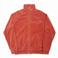 画像1: DAIRIKU/Velour Track Jacket（Orange） 【30%OFF】［ベロアトラックJKT-23秋冬］ (1)