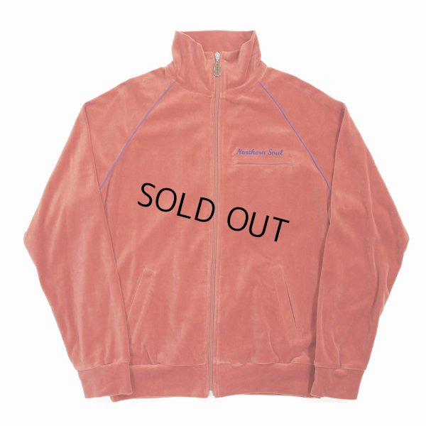 画像1: 【40%OFF】DAIRIKU/Velour Track Jacket（Orange）［ベロアトラックJKT-23秋冬］