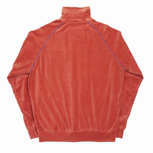 他の写真2: 【40%OFF】DAIRIKU/Velour Track Jacket（Orange）［ベロアトラックJKT-23秋冬］