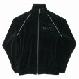 画像1: DAIRIKU/Velour Track Jacket（Black）［ベロアトラックJKT-23秋冬］ (1)