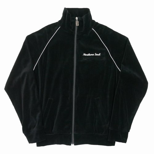 他の写真1: DAIRIKU/Velour Track Jacket（Black）［ベロアトラックJKT-23秋冬］