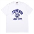 画像1: PORKCHOP/2nd COLLEGE TEE（WHITE）［プリントT-23秋冬］ (1)