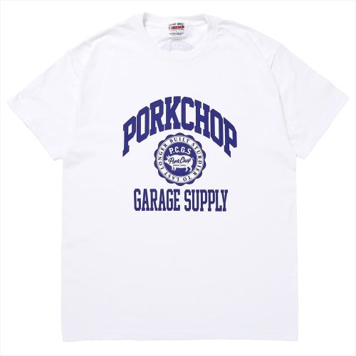 他の写真1: PORKCHOP/2nd COLLEGE TEE（WHITE）［プリントT-23秋冬］