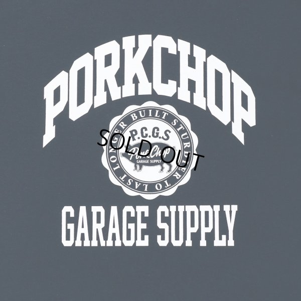 画像3: PORKCHOP/2nd COLLEGE TEE（NAVY）［プリントT-23秋冬］