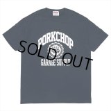 PORKCHOP/2nd COLLEGE TEE（NAVY）［プリントT-23秋冬］