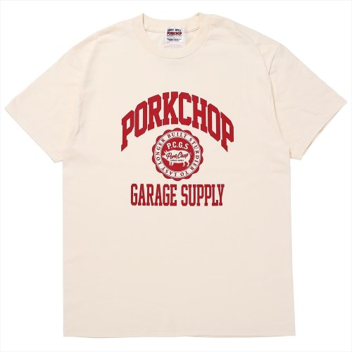 他の写真1: PORKCHOP/2nd COLLEGE TEE（CREAM）［プリントT-23秋冬］