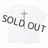 RATS/CROSS TEE（WHITE）［プリントT-23春夏］