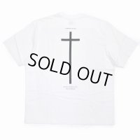 RATS/CROSS TEE（WHITE）［プリントT-23春夏］