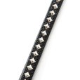 画像3: CALEE/STUDS LEATHER WRIST STRAP（BLACK）［スタッズレザーリストストラップ-23秋冬］ (3)