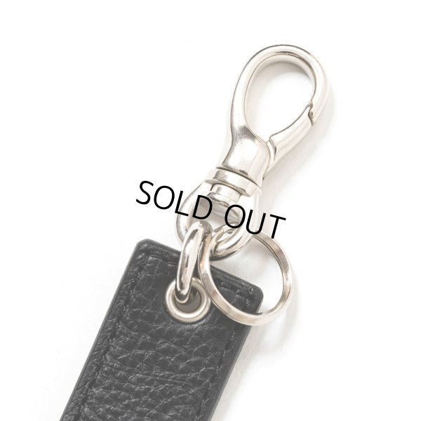 画像2: CALEE/STUDS LEATHER ASSORT KEY RING -TYPE I- C（BLACK C）［スタッズレザーキーリング-23秋冬］