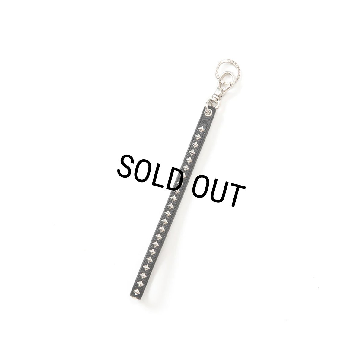 画像1: CALEE/STUDS LEATHER WRIST STRAP（BLACK）［スタッズレザーリストストラップ-23秋冬］ (1)