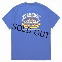 PORKCHOP/3D B&S TEE（BLUE）［プリントT-23秋冬］