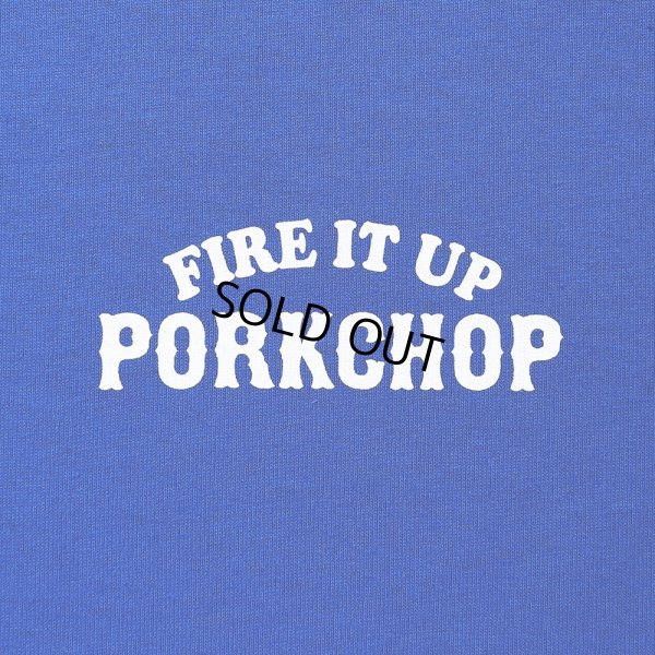 画像3: PORKCHOP/3D B&S TEE（BLUE）［プリントT-23秋冬］