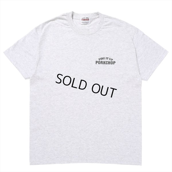 画像2: PORKCHOP/3D B&S TEE（GRAY）［プリントT-23秋冬］