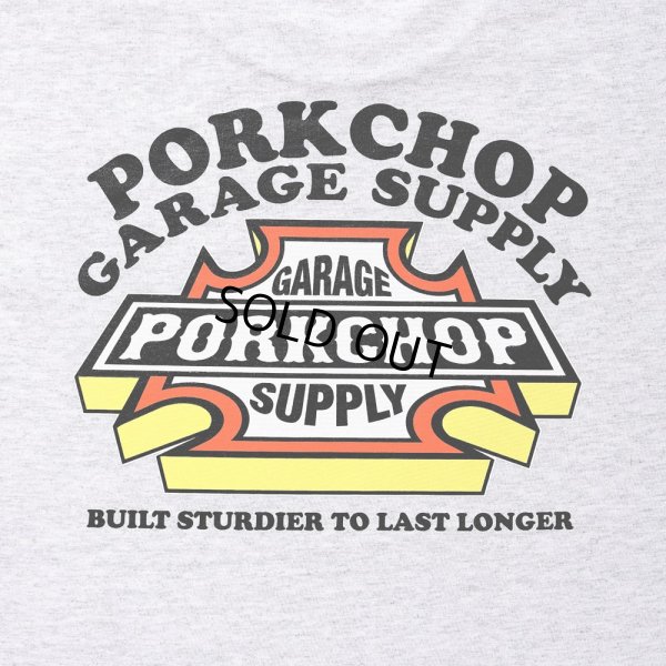 画像4: PORKCHOP/3D B&S TEE（GRAY）［プリントT-23秋冬］