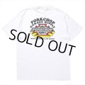 PORKCHOP/3D B&S TEE（WHITE）［プリントT-23秋冬］