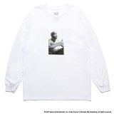 WACKO MARIA/2PAC / LONG SLEEVE T-SHIRT（WHITE）［プリント長袖T-23秋冬］