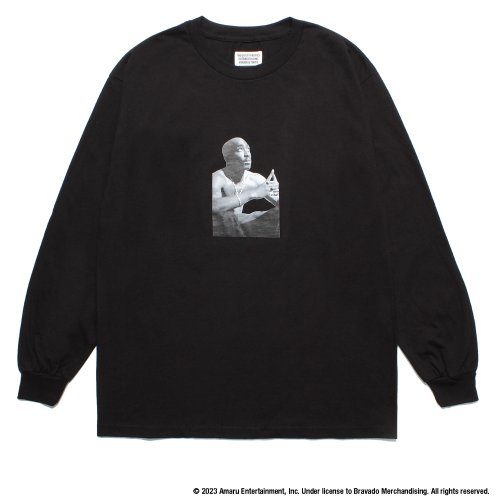 他の写真1: WACKO MARIA/2PAC / LONG SLEEVE T-SHIRT（BLACK）［プリント長袖T-23秋冬］