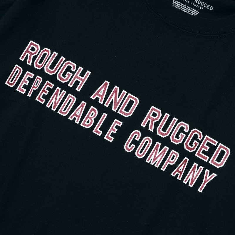 画像3: ROUGH AND RUGGED/DESIGN CT-01（BLACK）［プリントT-23秋冬］