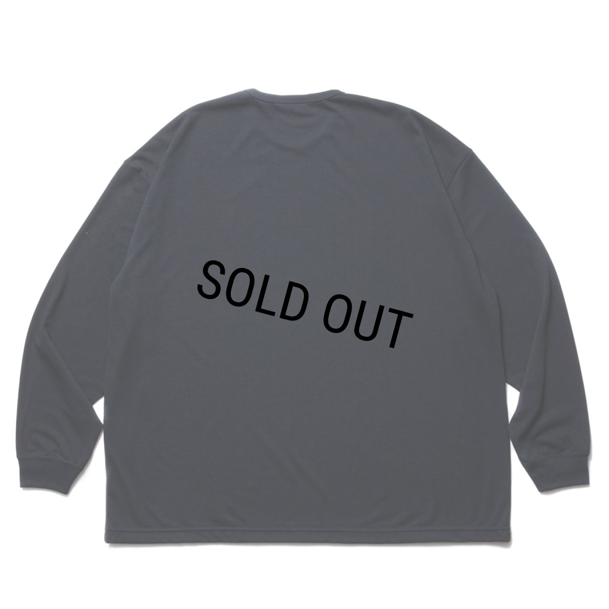 画像2: COOTIE PRODUCTIONS/Dry Tech Jersey Oversized L/S Tee（Black）［ドライテックオーバーサイズ長袖T-23秋冬］ (2)