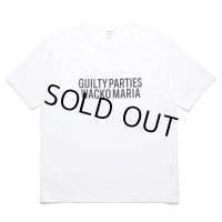 WACKO MARIA/WASHED HEAVY WEIGHT T-SHIRT（WHITE）［プリントT-23秋冬］