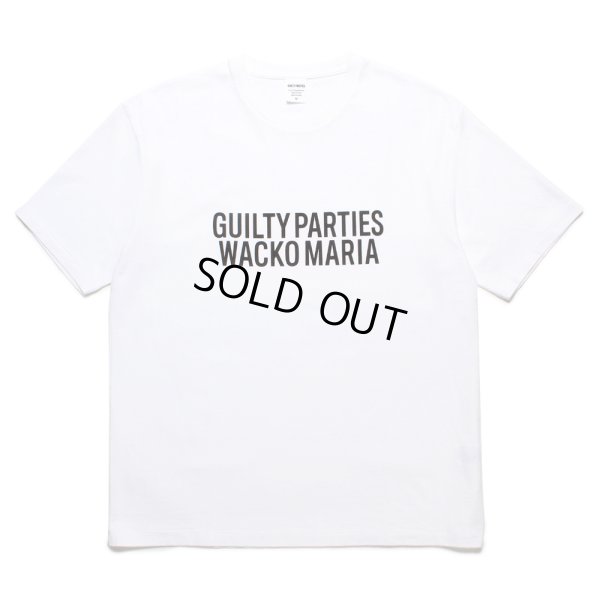 画像1: WACKO MARIA/WASHED HEAVY WEIGHT T-SHIRT（WHITE）［プリントT-23秋冬］