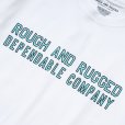 画像3: ROUGH AND RUGGED/DESIGN CT-01（WHITE）［プリントT-23秋冬］ (3)