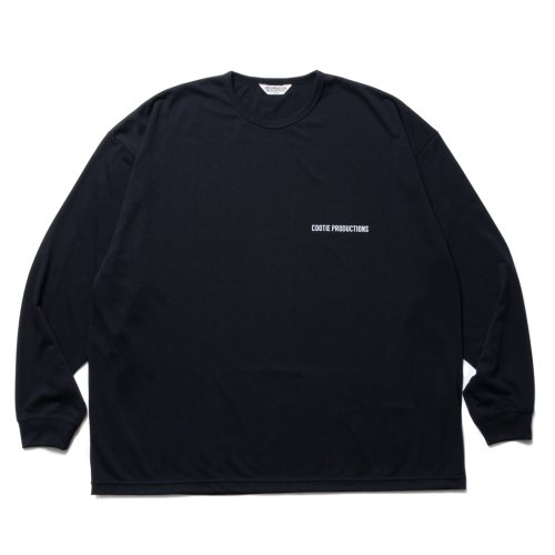 他の写真1: COOTIE PRODUCTIONS/Dry Tech Jersey Oversized L/S Tee（Black）［ドライテックオーバーサイズ長袖T-23秋冬］