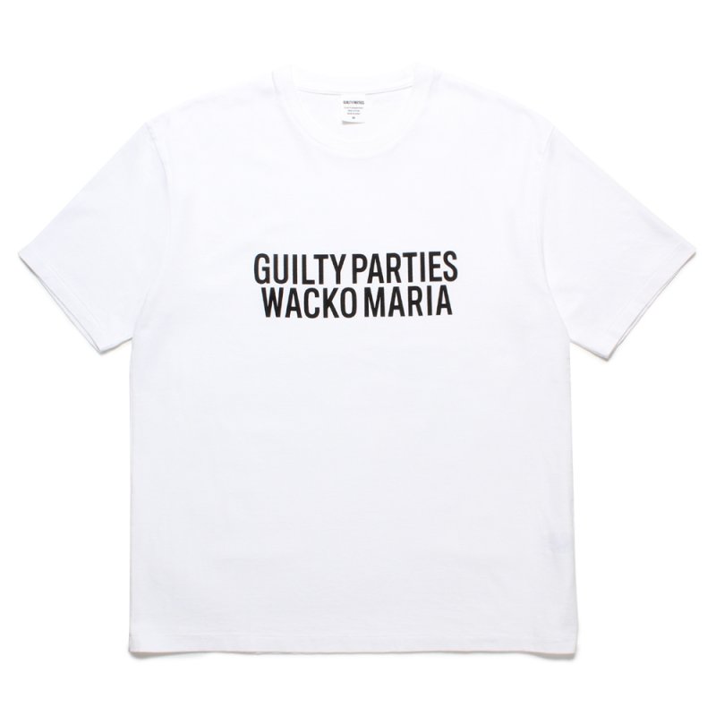 画像1: WACKO MARIA/WASHED HEAVY WEIGHT T-SHIRT（WHITE）［プリントT-23秋冬］