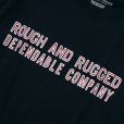 画像3: ROUGH AND RUGGED/DESIGN CT-01（BLACK）［プリントT-23秋冬］ (3)