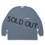 COOTIE PRODUCTIONS/Dry Tech Jersey Oversized L/S Tee（Navy）［ドライテックオーバーサイズ長袖T-23秋冬］