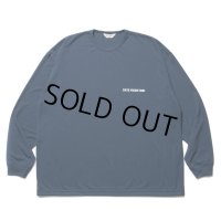 COOTIE PRODUCTIONS/Dry Tech Jersey Oversized L/S Tee（Navy）［ドライテックオーバーサイズ長袖T-23秋冬］