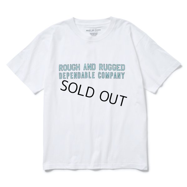 画像1: ROUGH AND RUGGED/DESIGN CT-01（WHITE）［プリントT-23秋冬］