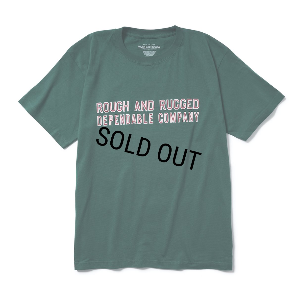 画像1: ROUGH AND RUGGED/DESIGN CT-01（IVY GREEN） 【30%OFF】［プリントT-23秋冬］ (1)