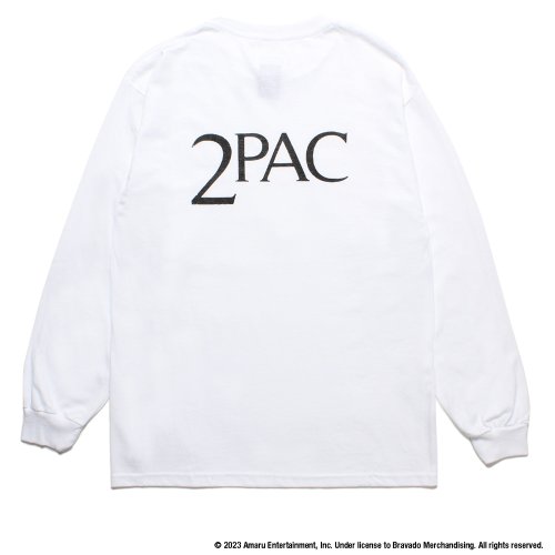 他の写真2: WACKO MARIA/2PAC / LONG SLEEVE T-SHIRT（WHITE）［プリント長袖T-23秋冬］