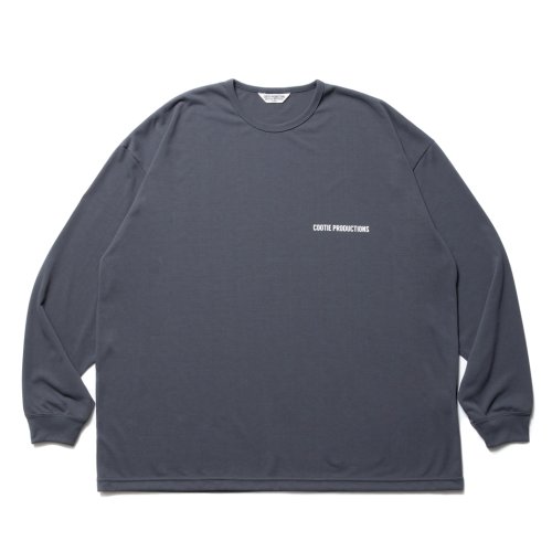 他の写真1: COOTIE PRODUCTIONS/Dry Tech Jersey Oversized L/S Tee（Gray）［ドライテックオーバーサイズ長袖T-23秋冬］