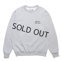 WACKO MARIA/SWEAT SHIRT（GRAY）［クルーネックスウェット-23秋冬］