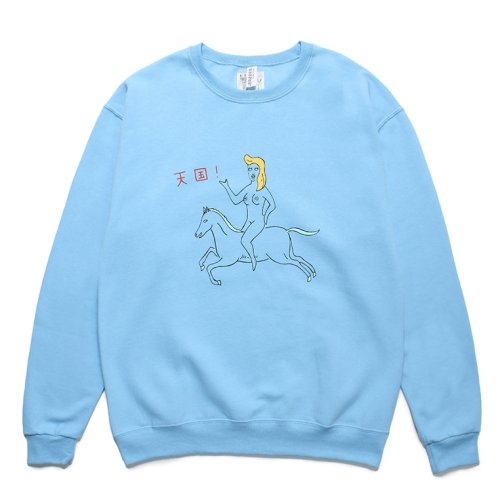 他の写真1: WACKO MARIA/SWEAT SHIRT（BLUE）［クルーネックスウェット-23秋冬］