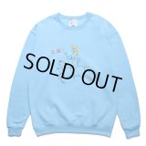 WACKO MARIA/SWEAT SHIRT（BLUE）［クルーネックスウェット-23秋冬］