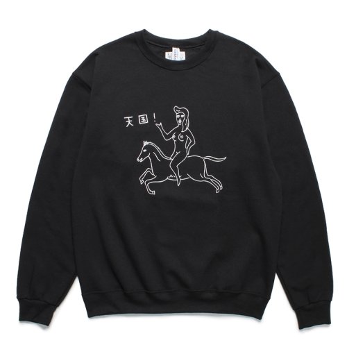 他の写真1: WACKO MARIA/SWEAT SHIRT（BLACK）［クルーネックスウェット-23秋冬］