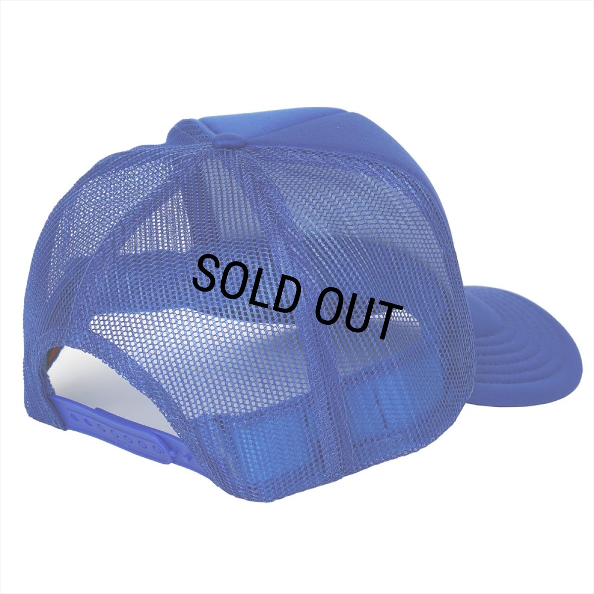 画像2: PORKCHOP/CHOP YOUR OWN WOOD CAP（BLUE）［メッシュキャップ-23秋冬］ (2)