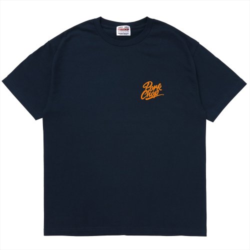 他の写真1: PORKCHOP/STENCIL CS TEE（NAVY）［プリントT-23秋冬］