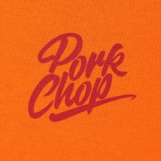 画像3: PORKCHOP/STENCIL CS TEE（ORANGE）［プリントT-23秋冬］ (3)