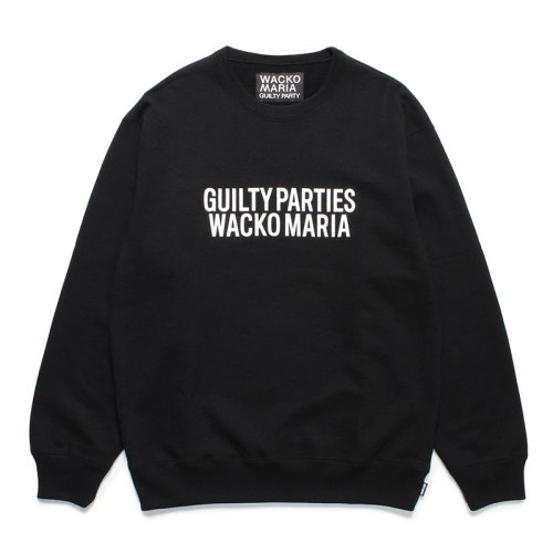 他の写真1: WACKO MARIA/HEAVY WEIGHT CREW NECK SWEAT SHIRT（BLACK）［クルーネックスウェット-23秋冬］